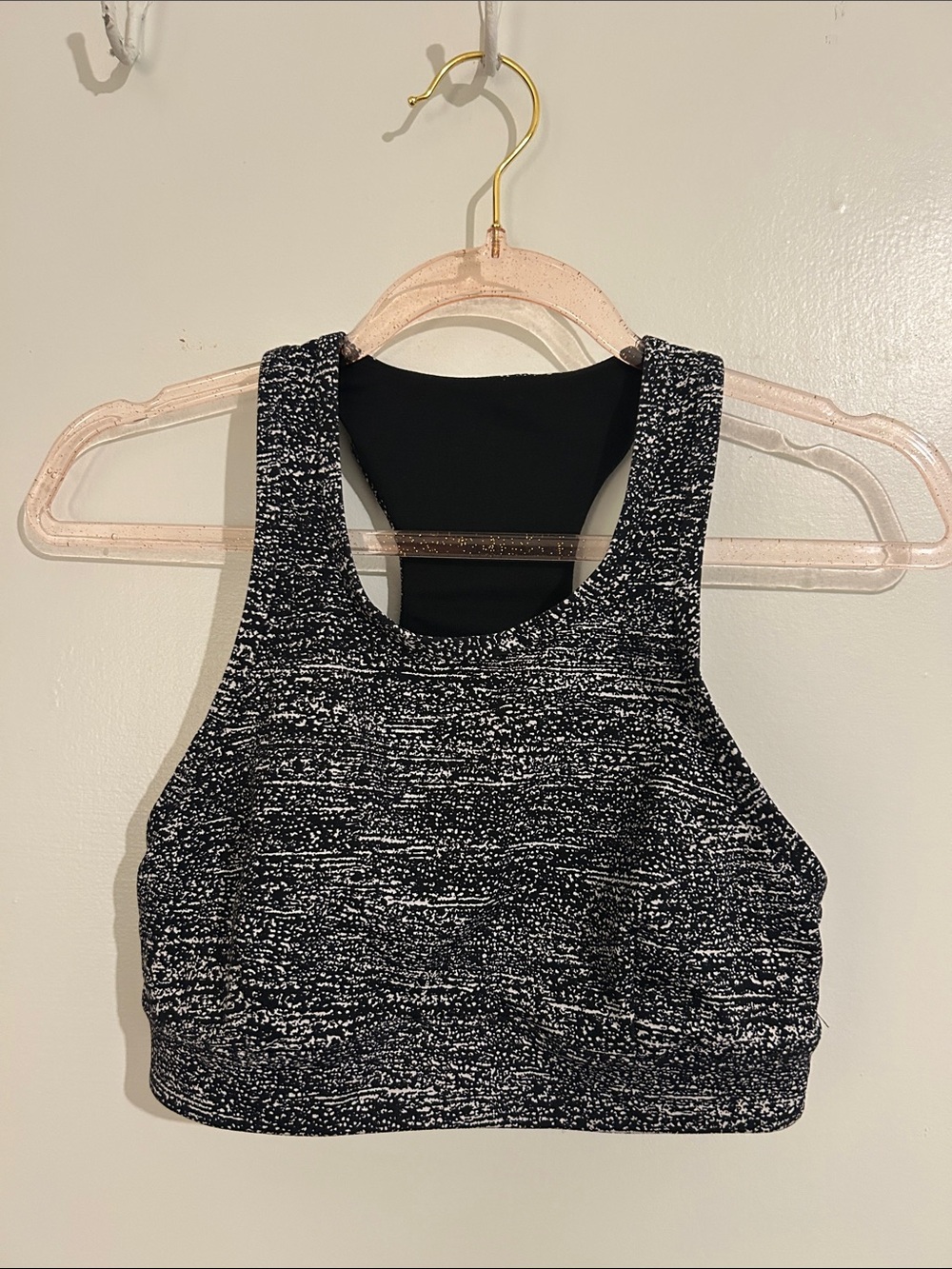 Lululemon Black & White Sports Bra